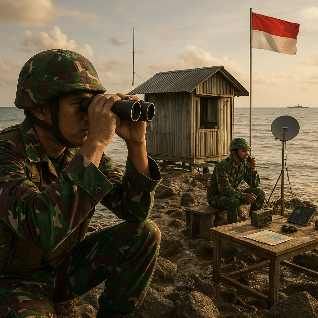 Pos Komando TNI di Pulau Terdepan: Dari Sini Kami Mengawasi Laut dan Menjaga Kedaulatan