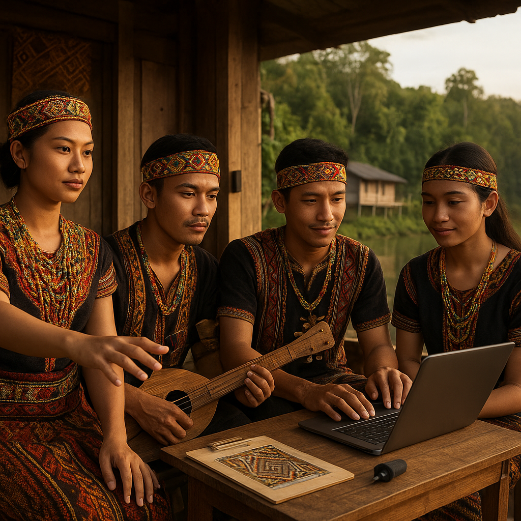 Menjaga Warisan Budaya di Perbatasan: Upaya Pemuda Dayak Lundayeh di Long Midang Pertahankan Adat di Tengah Modernisasi