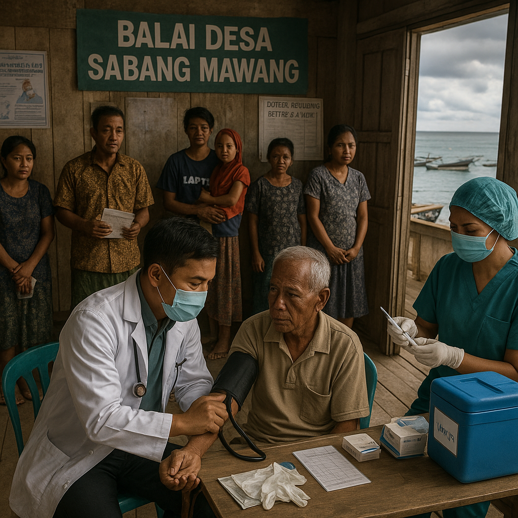 Pengabdian Tanpa Batas: Dokter Keliling di Pulau-Pulau Kecil Natuna Hadangi Ancaman Wabah