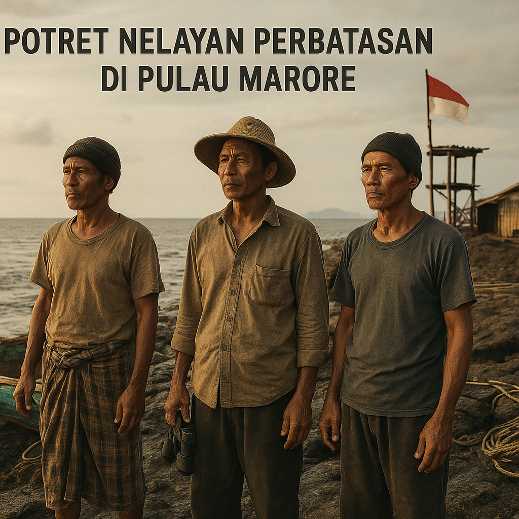 Potret Nelayan Perbatasan di Pulau Marore: Menghadap Laut Lepas Sambil Menjaga Ujung Terluar Indonesia