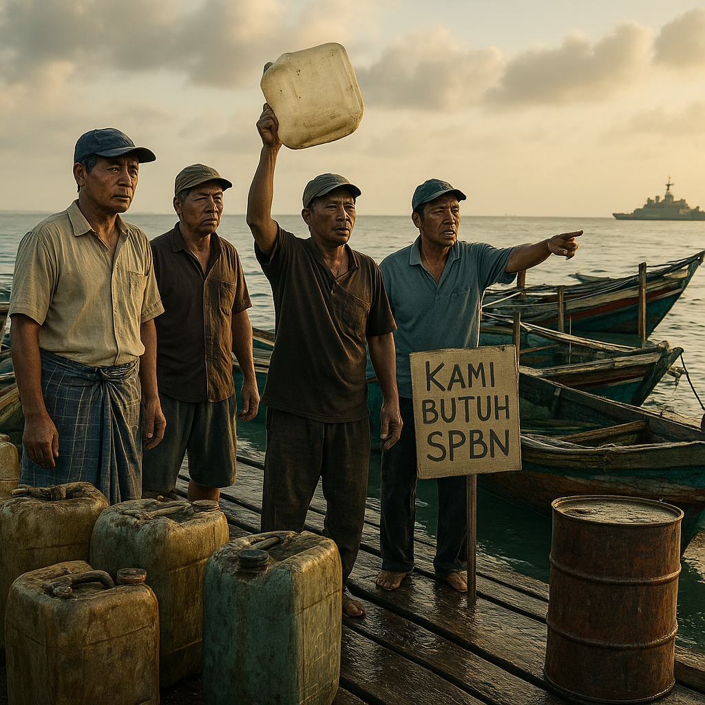 Jerit Hati Nelayan Natuna: 'Kami Butuh SPBN, Bukan Cuma Kapal Perang'