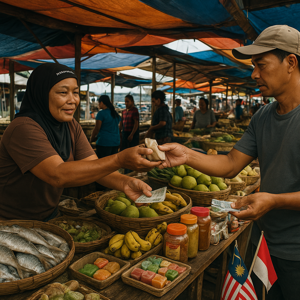 Pasar Tradisional Sebatik, Dagangan Rasa Dua Negara di Pulau Terbelah