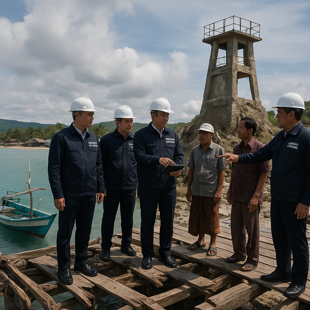 Rapat di Ujung Negeri: Kemenko Polkam Tinjau Infrastruktur Pertahanan Pulau Selaru