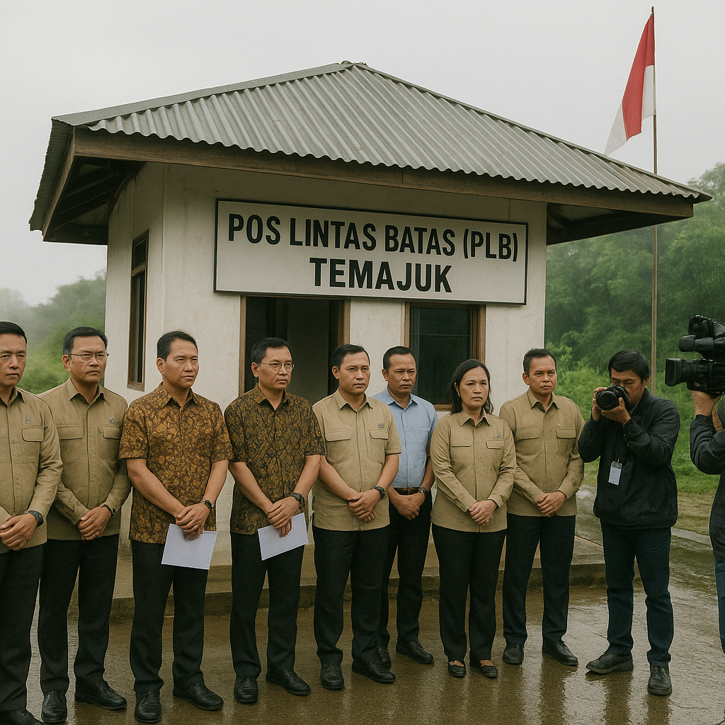 BNPP Mempercepat Pembukaan Pelintasan Temajuk–Telok Melano