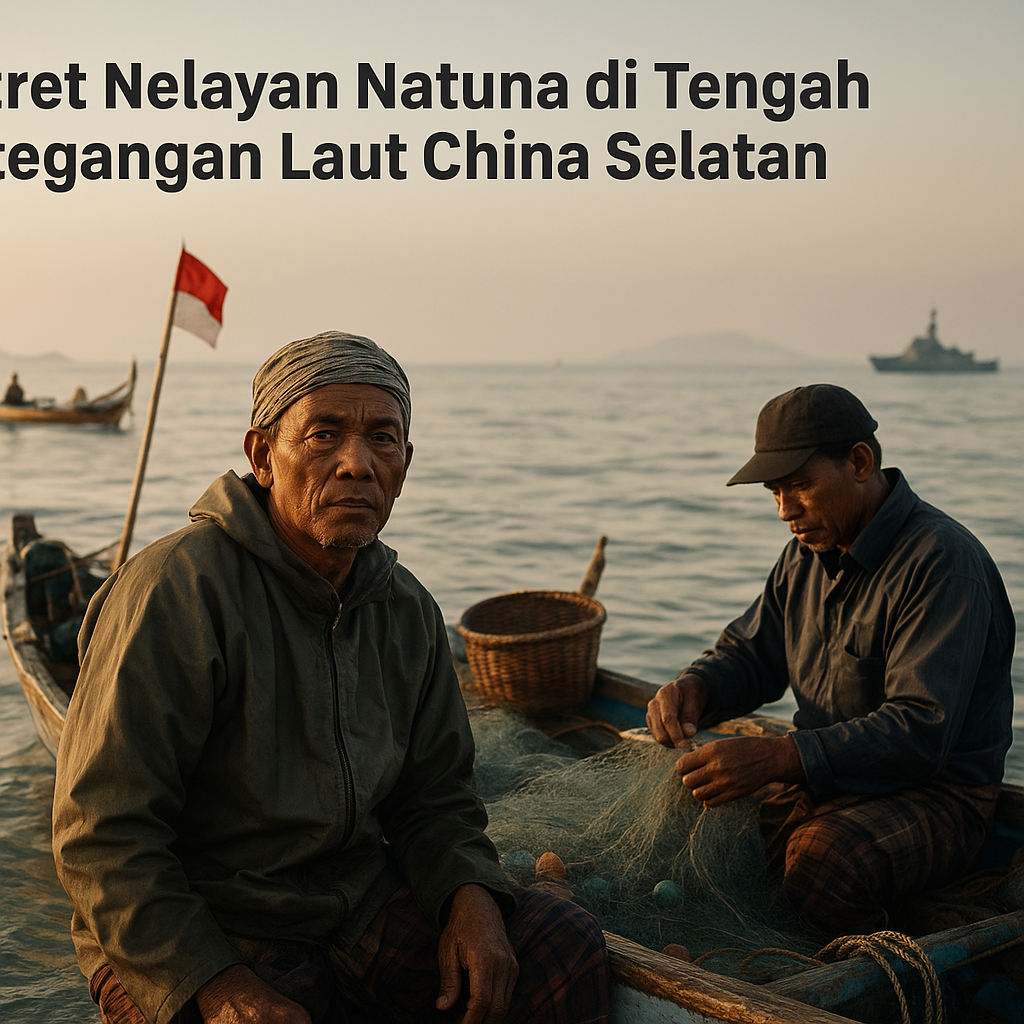 Potret Nelayan Natuna di Tengah Ketegangan Laut China Selatan: 'Laut Kami, Rezeki Kami'