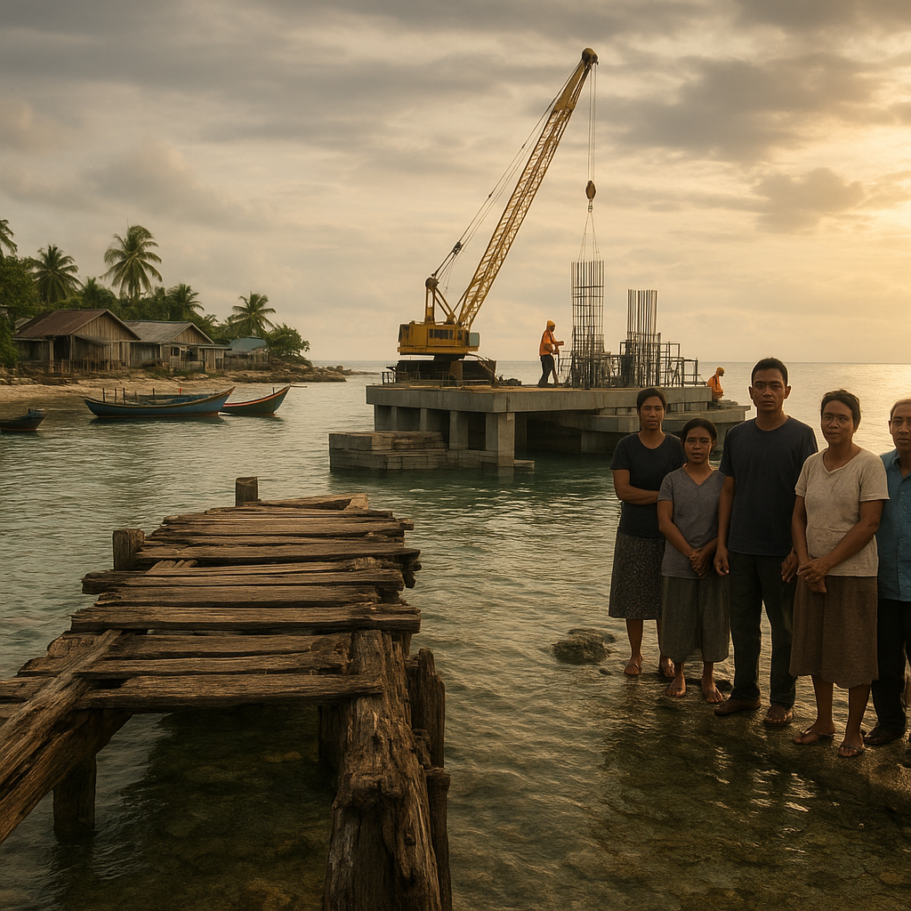 Mimpi Pelabuhan di Pulau Miangas, Ujung Utara Nusantara