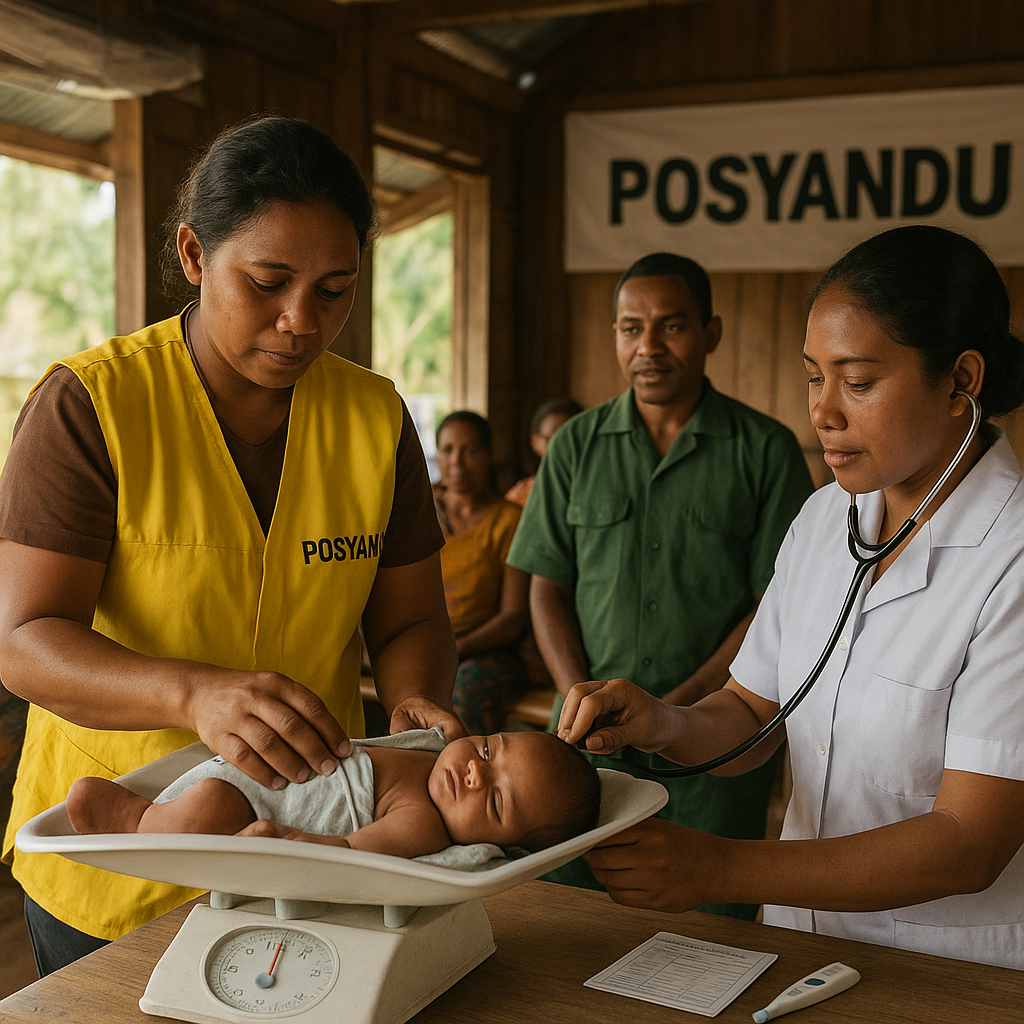 Posyandu di Ujung Negeri: Timbang Bayi dan Stetoskop di Boven Digoel