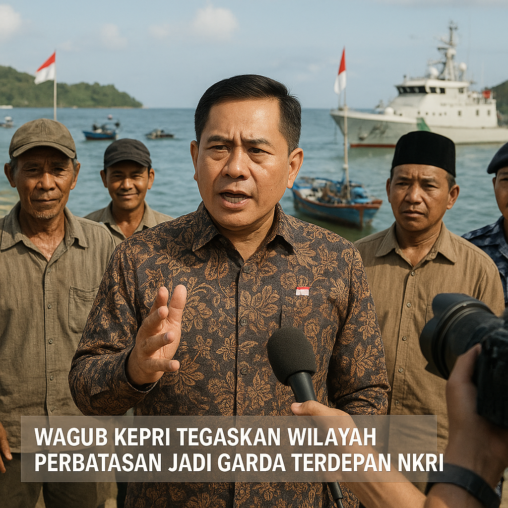 Wagub Kepri Tegaskan Wilayah Perbatasan Jadi Garda Terdepan NKRI