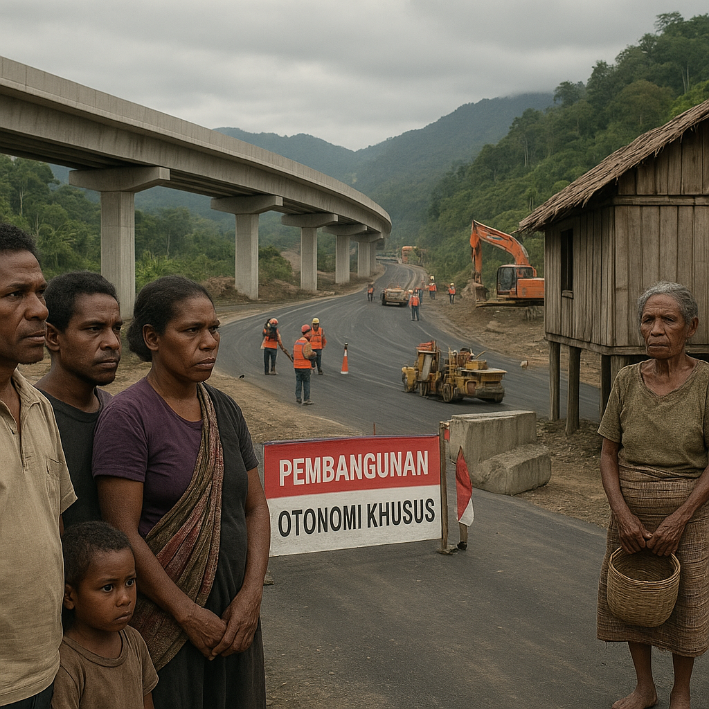 Bara Konflik di Papua: Antara Pembangunan Fisik dan Kesejahteraan yang Tak Menetes
