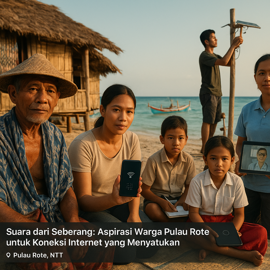 Suara dari Seberang: Aspirasi Warga Pulau Rote untuk Koneksi Internet yang Menyatukan