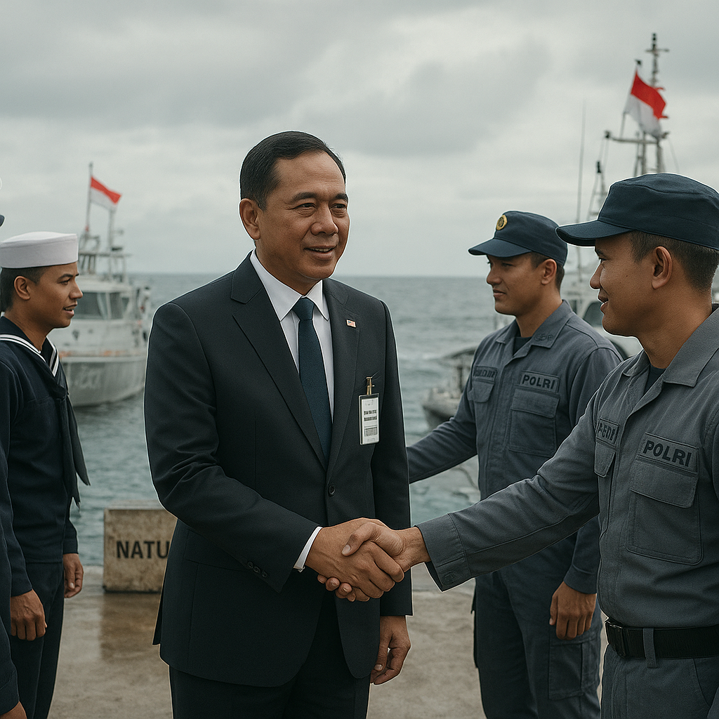 Menko Polkam Minta TNI dan Polri Perkuat Kekompakan untuk Jaga Kedaulatan di Perbatasan