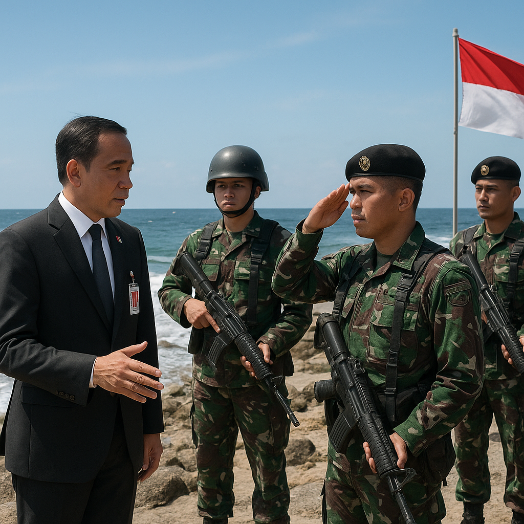 Tinjau Natuna, Menko Polkam: Tugas Prajurit di Perbatasan Menentukan Wibawa Indonesia
