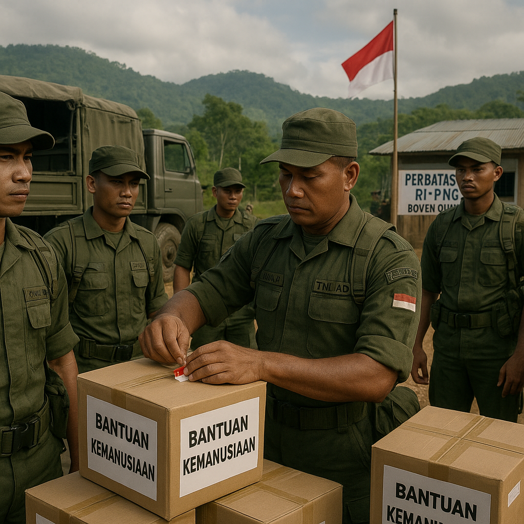 450 Prajurit Tempur Aceh Dikirim Jaga Perbatasan RI-PNG di Boven Digoel