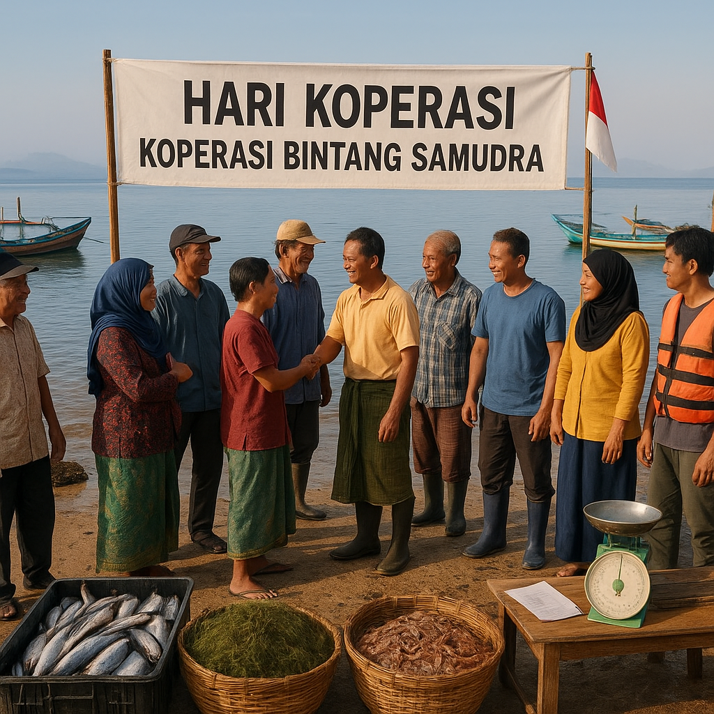Menanti Gema di Pesisir Sangir Talaud: Warga Pulau Terluar Rayakan Hari Koperasi dengan Hasil Laut