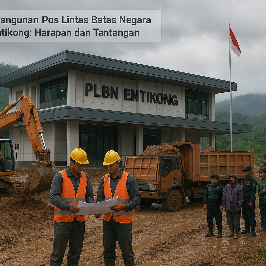Pembangunan Pos Lintas Batas Negara di Entikong: Harapan dan Tantangan