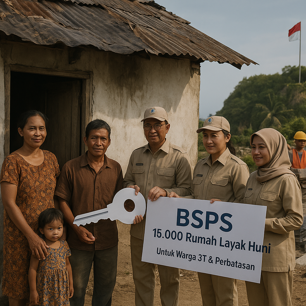 15 Ribu Rumah Layak Huni Dijanjikan untuk Warga 3T dan Perbatasan