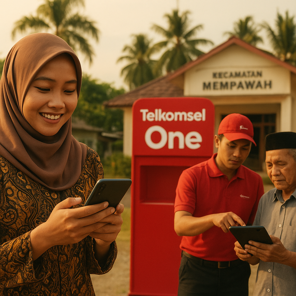 Konektivitas Digital di Mempawah: Telkomsel One Hadir untuk Aktivitas Digital Sehari-hari