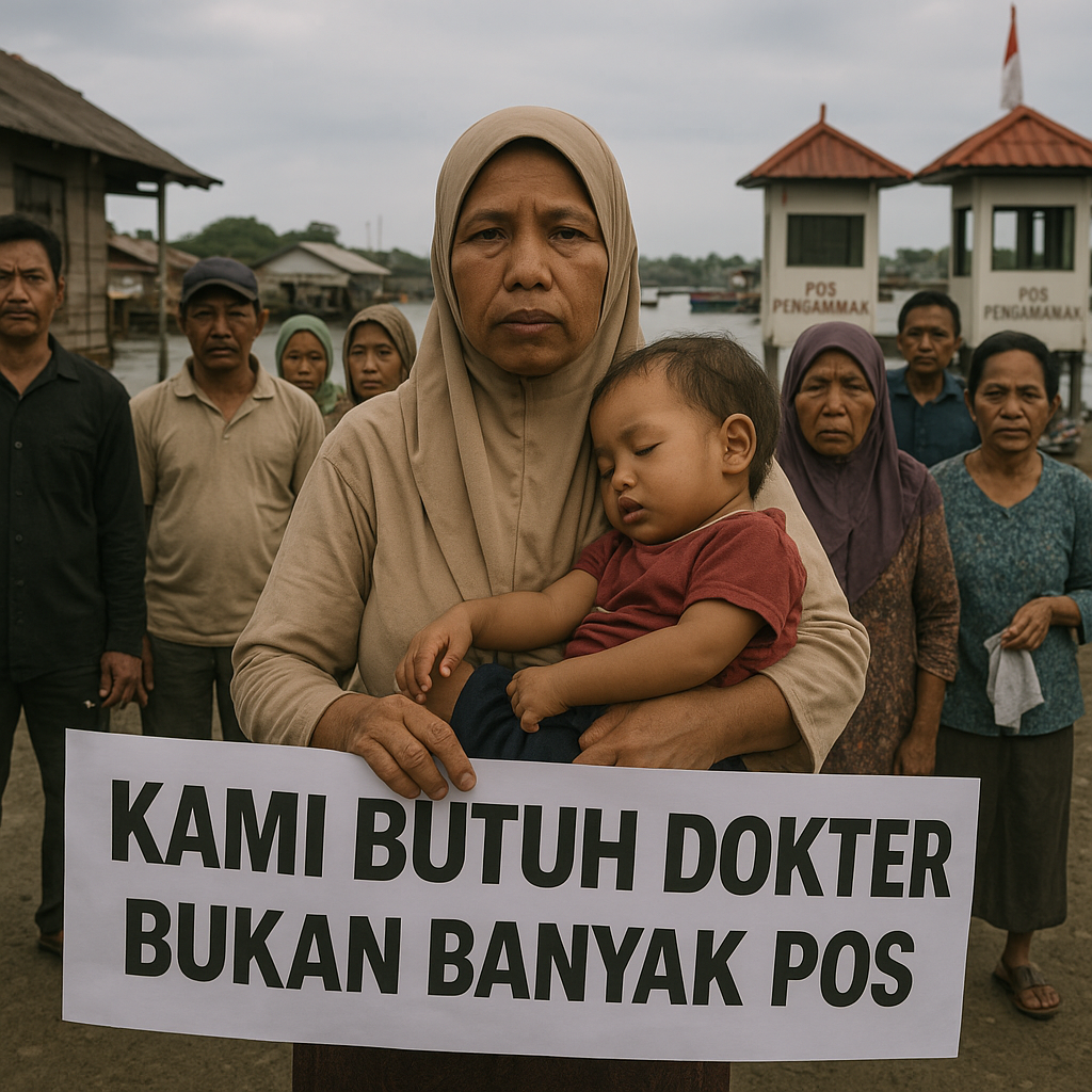Suara dari Sebatik: "Kami Butuh Dokter, bukan Banyak Pos"