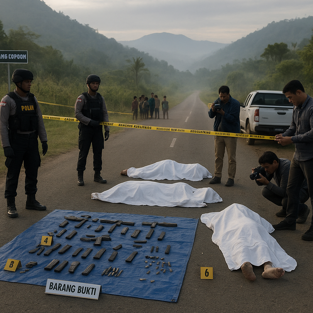 Kontak Tembak di Yahukimo, Tiga Anggota KKB Batalyon Yamue Tewas