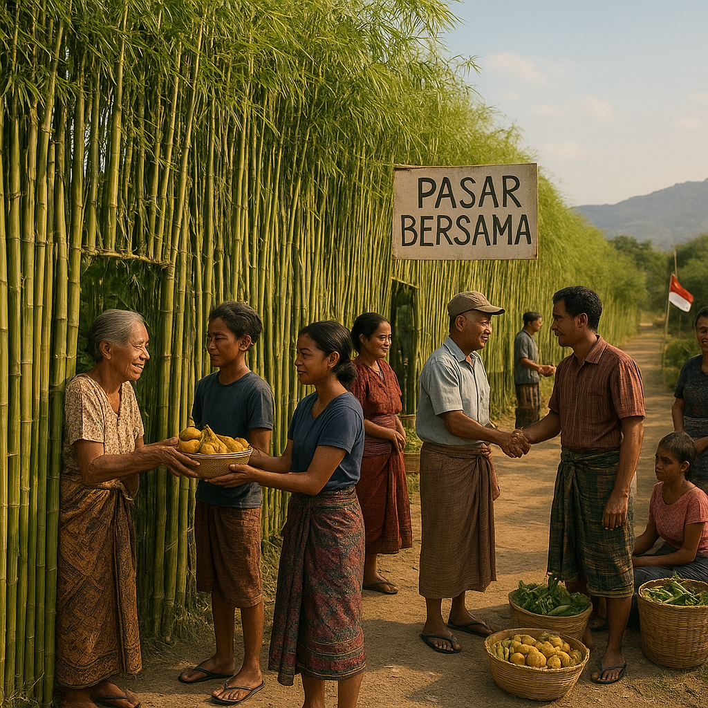 Tembok Bambu di Perbatasan Motaain: Pembatas yang Menyatukan