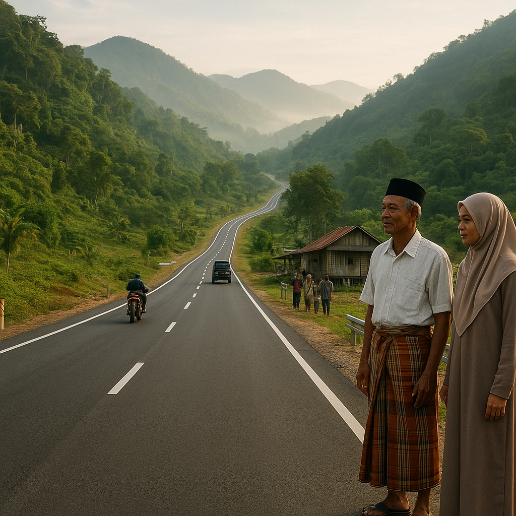 Jalan Trans Perbatasan di Aceh: Pemutus Isolasi dan Harapan Baru untuk Desa-Desa Terpencil
