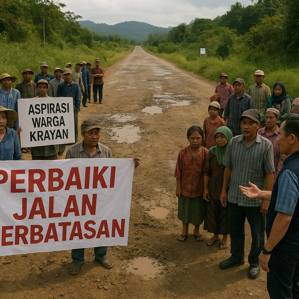 Demo Warga Krayan Jadi Alarm Percepatan Jalan Perbatasan, BPJN Siapkan Solusi Kalimantan Border