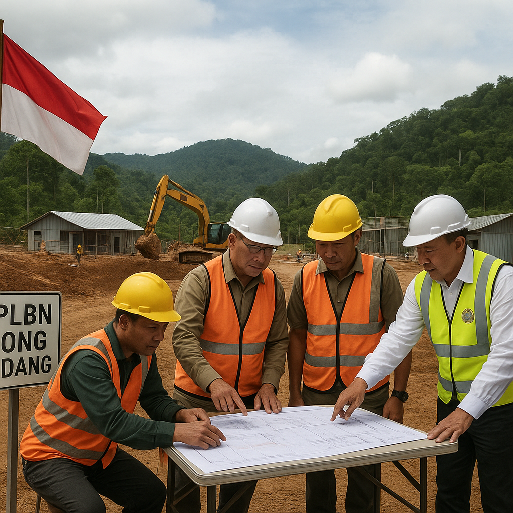 Pembangunan PLBN Long Midang di Perbatasan Kalimantan Utara Dipercepat