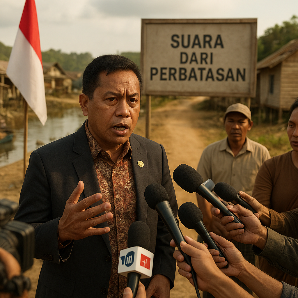 Suara dari Perbatasan: Gubernur Kaltara Minta Pemerintah Pusat Serius Bangun Wilayah Terluar RI