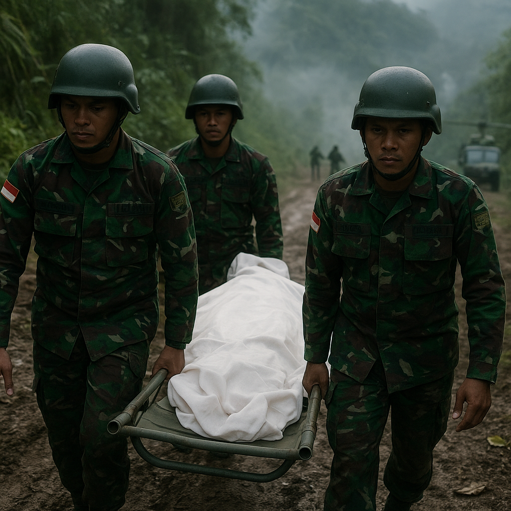 Di Tengah Kontak Tembak, Koops TNI Habema Evakuasi 2 Korban Kekerasan di Yahukimo