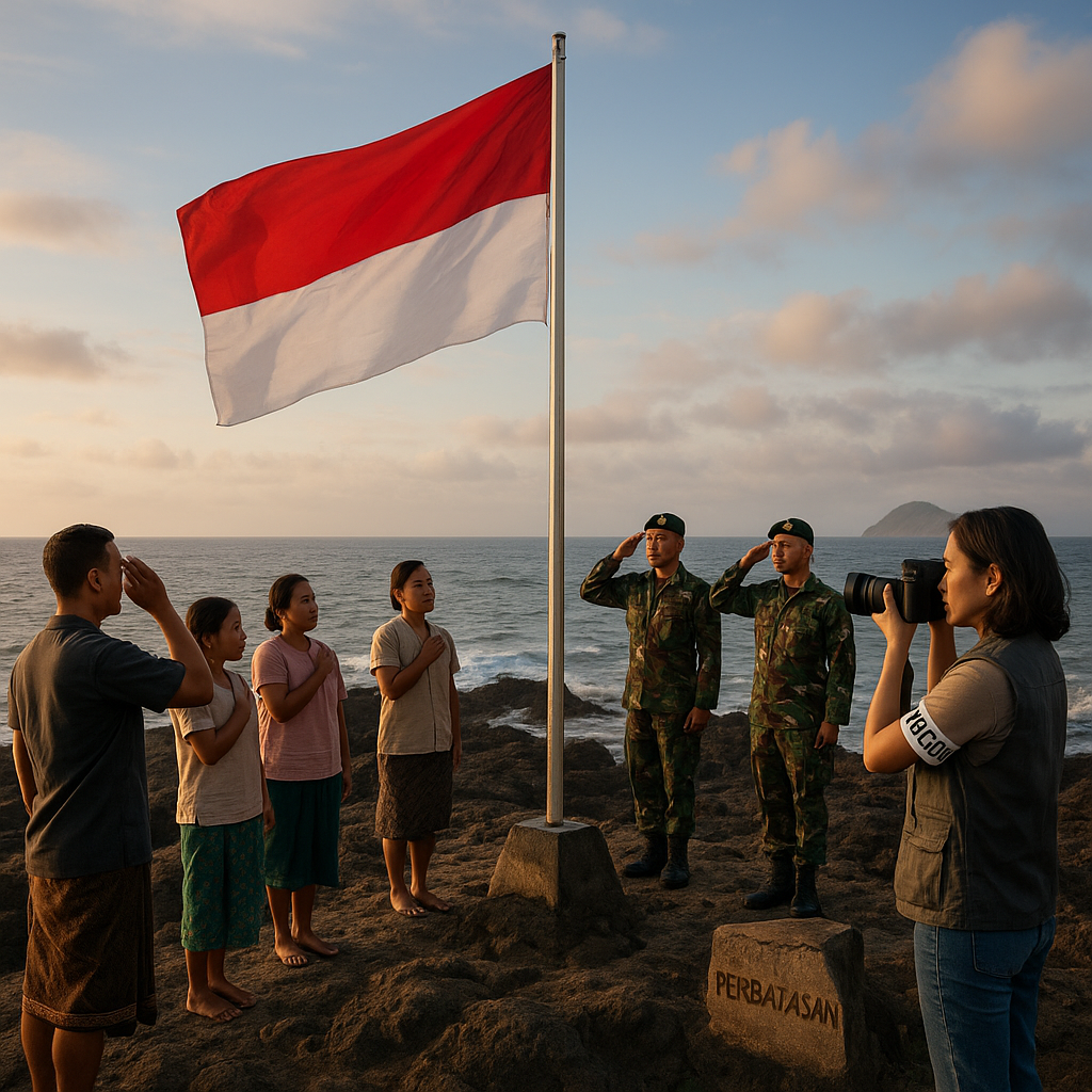 Upacara Bendera di Atas Karang: Semangat Nasionalisme di Pulau Miangas