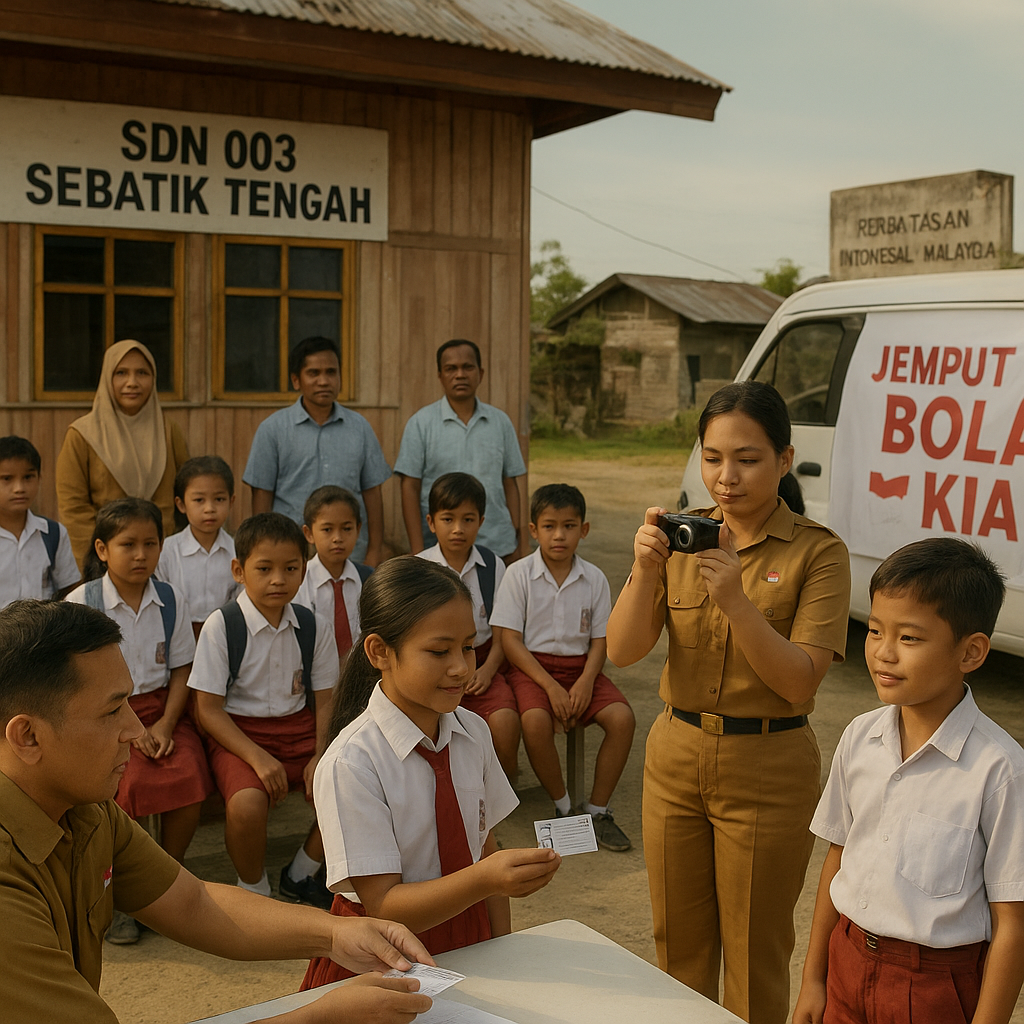 Banyak Anak Baru Datang dari Malaysia Belum Punya Identitas, Sebatik Tengah Jemput Bola Rekam KIA