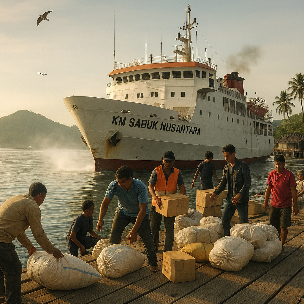 Pelayaran Perintis di Perairan Talaud: Nadi Kehidupan bagi Pulau-pulau Terdepan