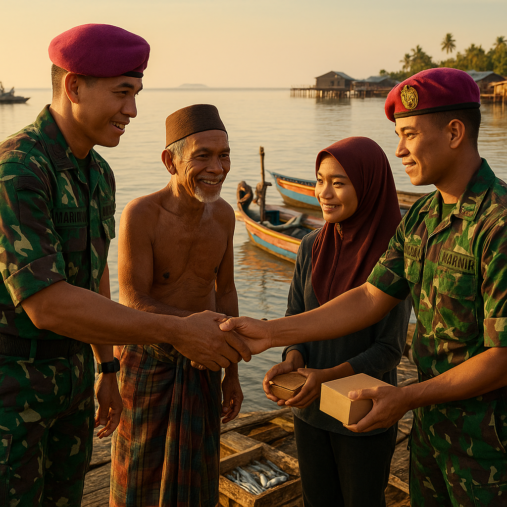 Menjaga kedaulatan dari Pulau Sebatik