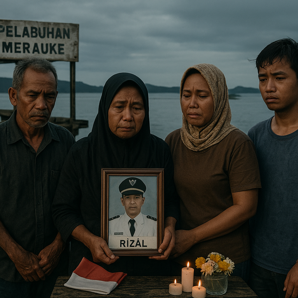 Jenazah Nakhoda Hilang, Keluarga di Merauke Masih Menunggu Kepastian Usai Kapal Ditembak di Perairan Papua Nugini