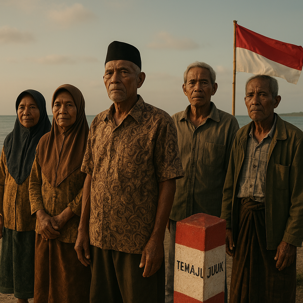 Puluhan Tahun Jaga Perbatasan RI–Malaysia, Warga Temajuk Tetap Setia Mengabdi untuk Negeri