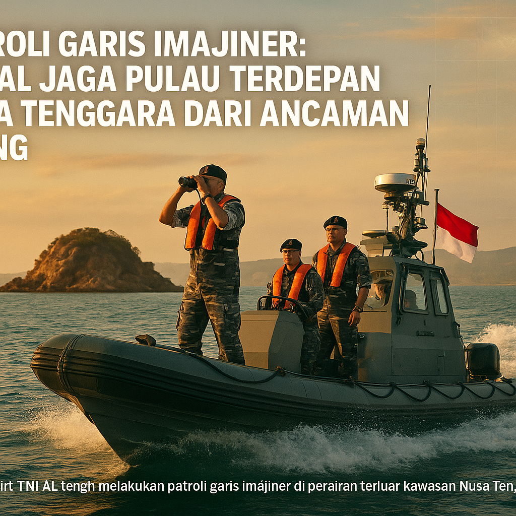 Patroli Garis Imajiner: TNI AL Jaga Pulau Terdepan Nusa Tenggara dari Ancaman Asing