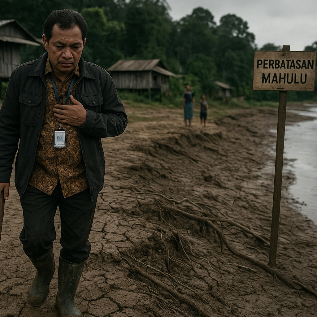 Prihatin Kondisi Perbatasan, Ketua DPRD Mahulu Minta Pemprov Kaltim dan Pusat Segera Bangun Jalan Darat