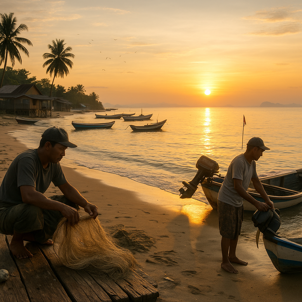 Matahari Terbit dari Pulau Miangas: Ritual Pagi di Titik Terluar Utara Indonesia