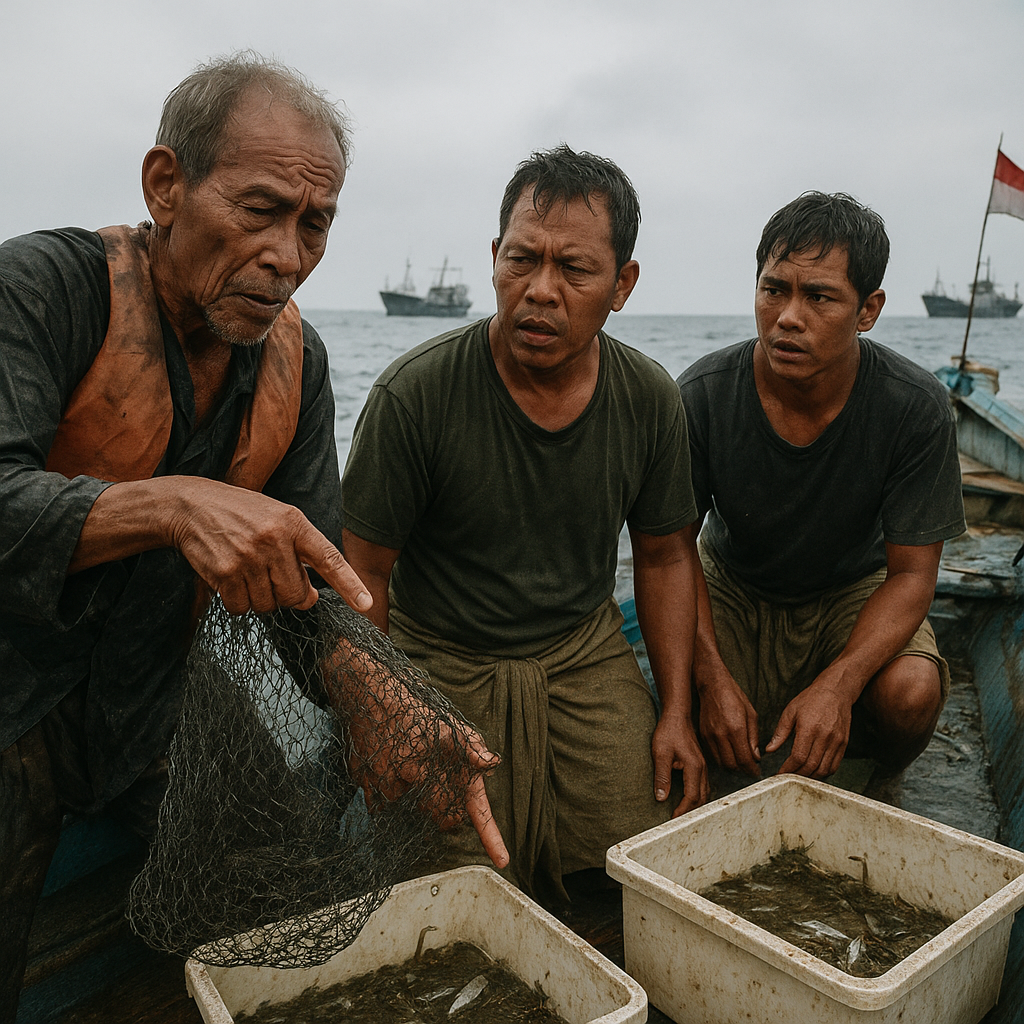 Nelayan Perbatasan Natuna Mengadu: Kapal Asing Masih Kerap Masuk, Tangkapan Menyusut