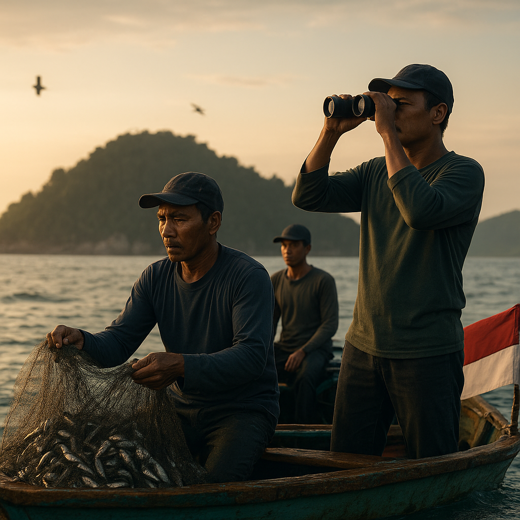 Nelayan Pulau Nipa: Menjaga Garis Depan Laut Sambil Tangkap Ikan