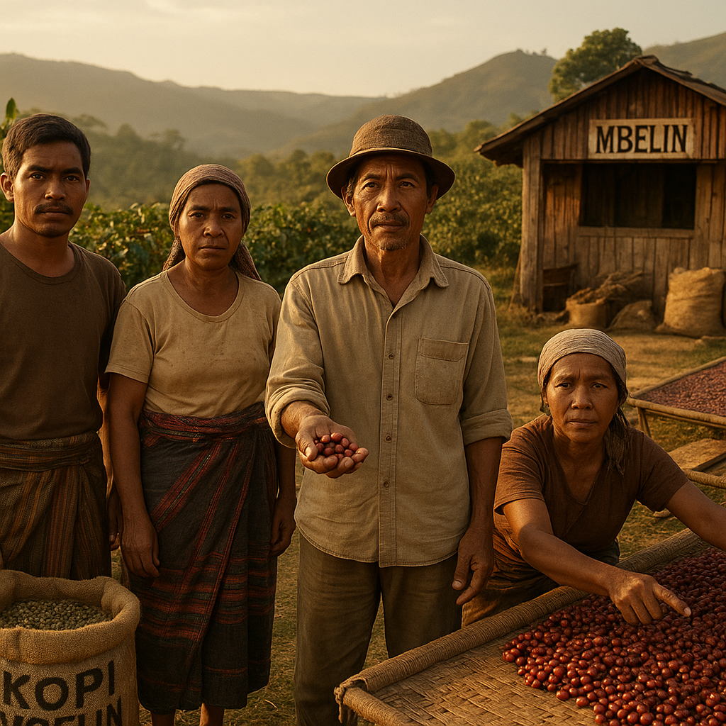 Dari Garis Depan ke Jakarta: Suara Petani Kopi Mbelin dari Perbatasan Timor Leste yang Tak Ingin Lagi Jual Biji Mentah