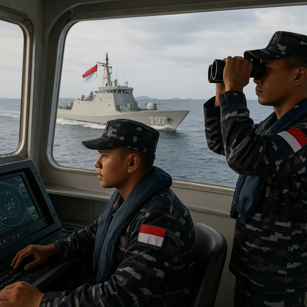 Patroli TNI di Natuna: 45 Mil Laut dari Pulau Berbasis, Demi Kedaulatan Laut Natuna