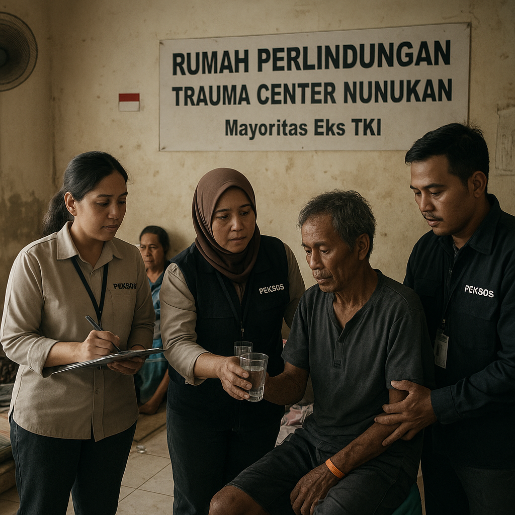 Cerita Perjuangan Para Peksos di Nunukan, Mengurus ODGJ Terlantar yang Mayoritas Eks TKI
