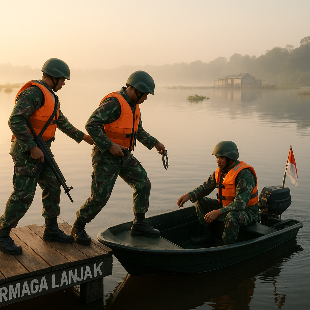Patroli Perbatasan di Danau Sentarum: Menjaga Perairan Utuh