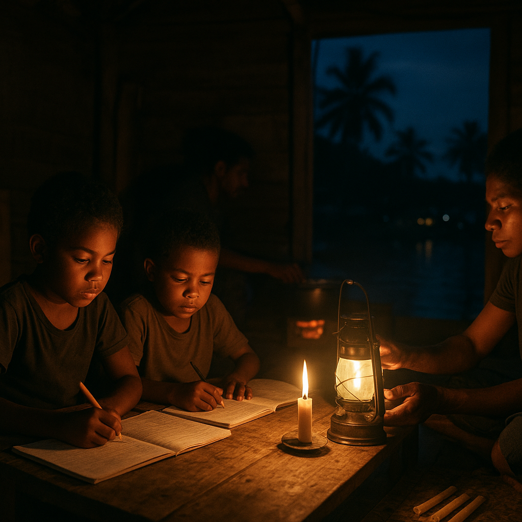 Distrik Muara Tami di Papua Menanti Pasokan Listrik di Ujung Negeri