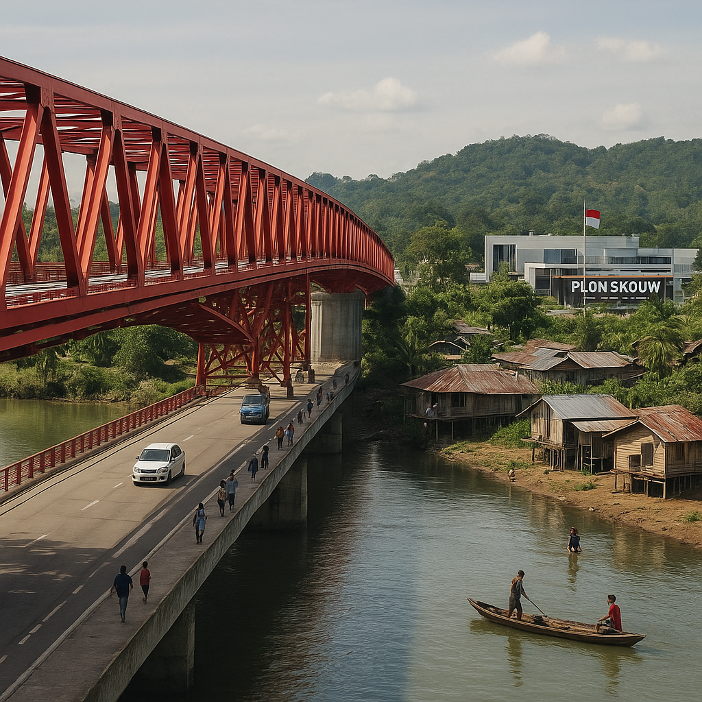 Melintasi Jembatan Merah, Menuju Beranda Indonesia di Ujung Timur Jayapura