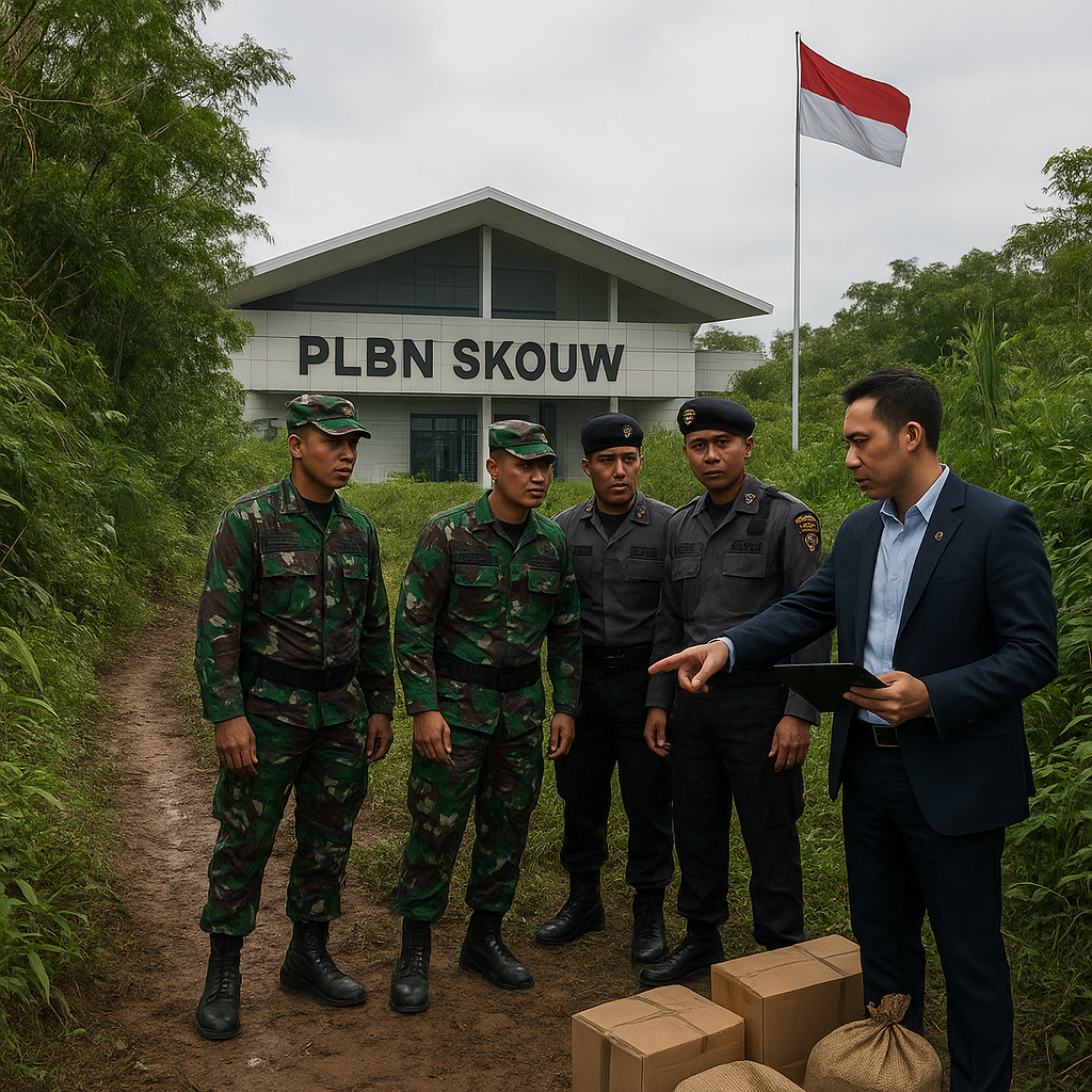 BNPP Dorong Sinergi TNI-Polri Awasi 'Jalur Tikus' Perbatasan Papua