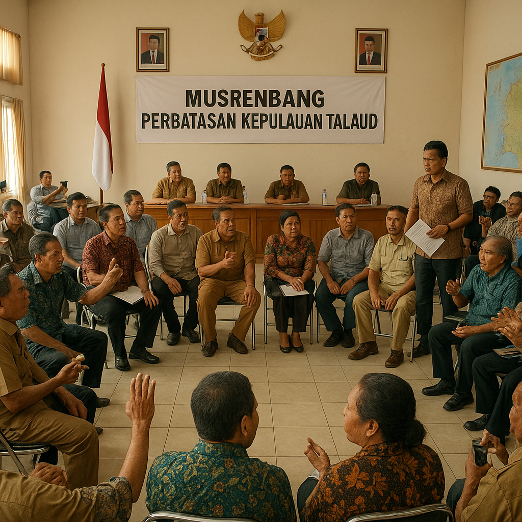 Warga Pulau-Pulau Terdepan di Kepulauan Talaud Kirim Aspirasi Lewat Forum Musrenbang Perbatasan