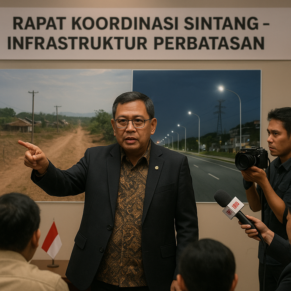 Sekda Sintang Dorong Percepatan Infrastruktur Kawasan Perbatasan