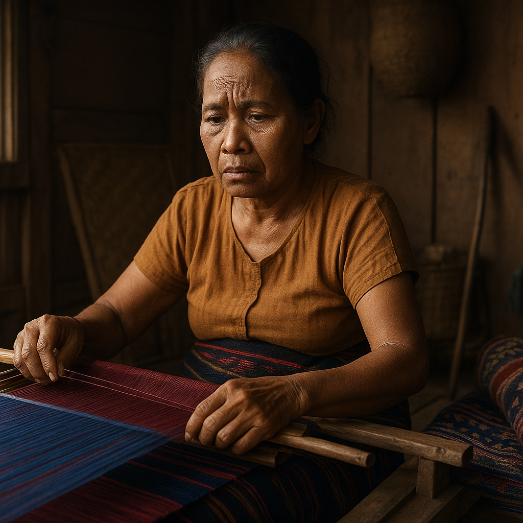Perajin Tenun di Atambua Keluhkan Harga Bahan Baku Melambung